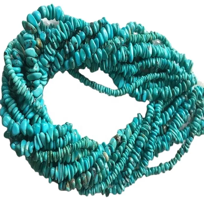 ZH Gems turquoise chips supplier for jewellery making 1