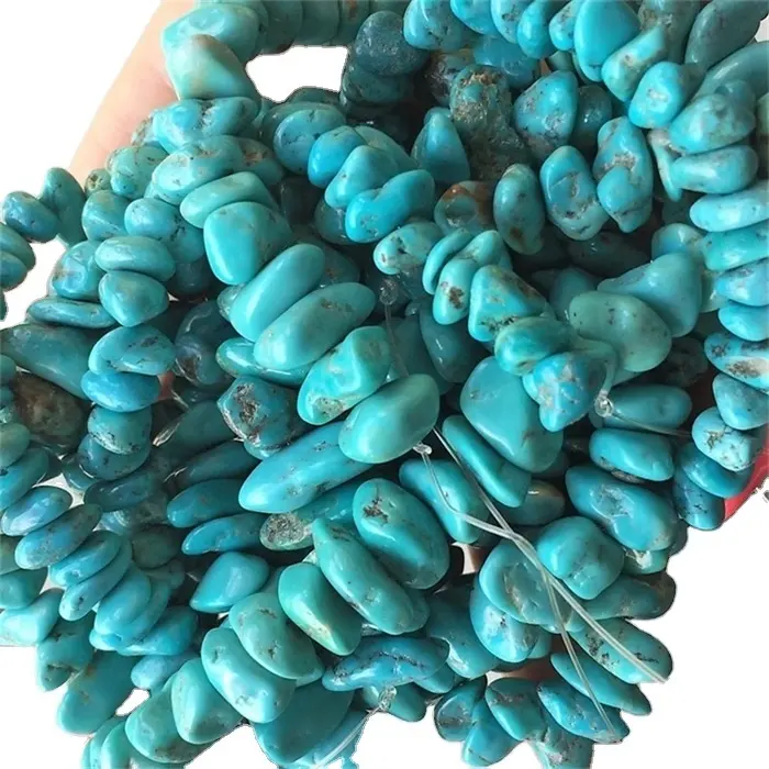ZH Gems turquoise chips supplier for jewellery making 3