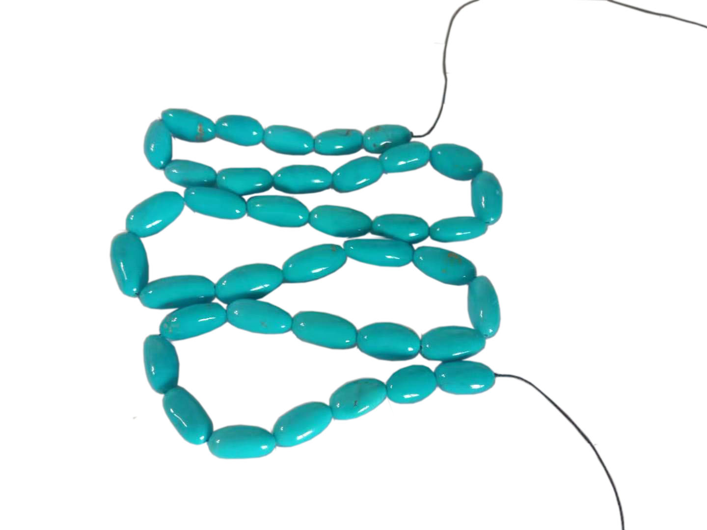 Sleeping Beauty Turquoise Fashion Free Hugis Beads Strings Laki ng halo Gumawa ng pakyawan 9