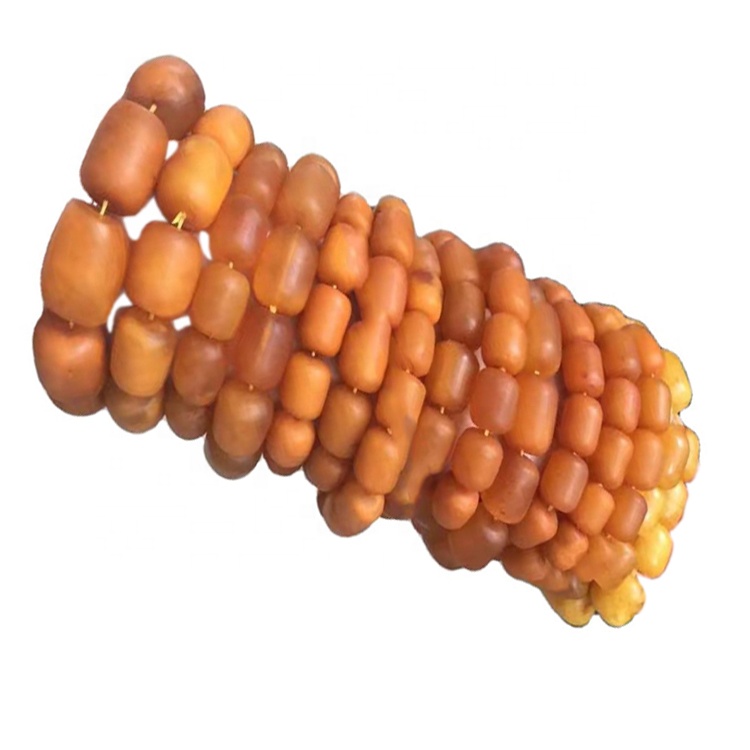 Vecchio materiale ambrato ruvido per tagliare le diverse dimensioni e forma braccialetti 11