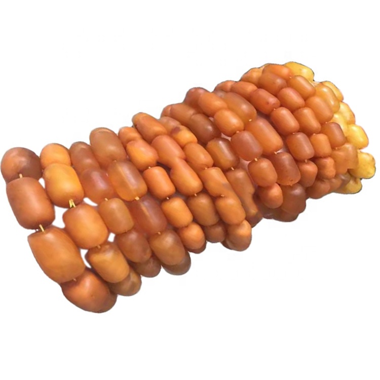 Vecchio materiale ambrato ruvido per tagliare le diverse dimensioni e forma braccialetti 9