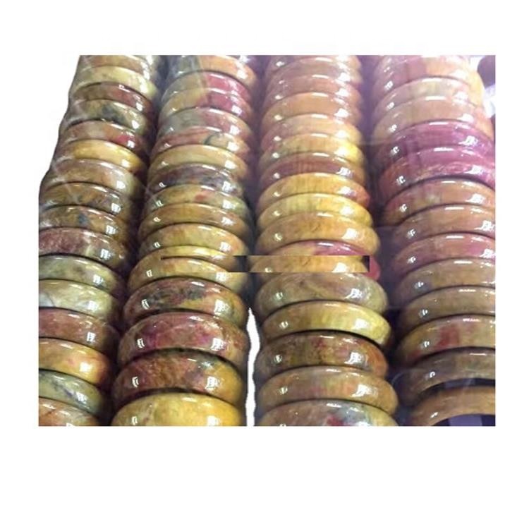 Coral Jade Gemstone Agate Bangles Make Veľkoobchod Cherry Blossom Agate Náramok Prírodný drahokam Dámske darčeky 31