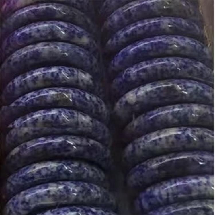 Coral Jade Gemstone Agate Bangles Make Veľkoobchod Cherry Blossom Agate Náramok Prírodný drahokam Dámske darčeky 35