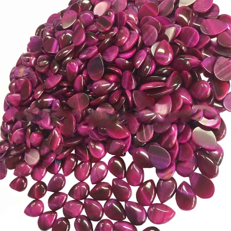 100% натуральний антикварний червоний тигр очей груша форма кабохона вільна дорогоцінна каменя 20