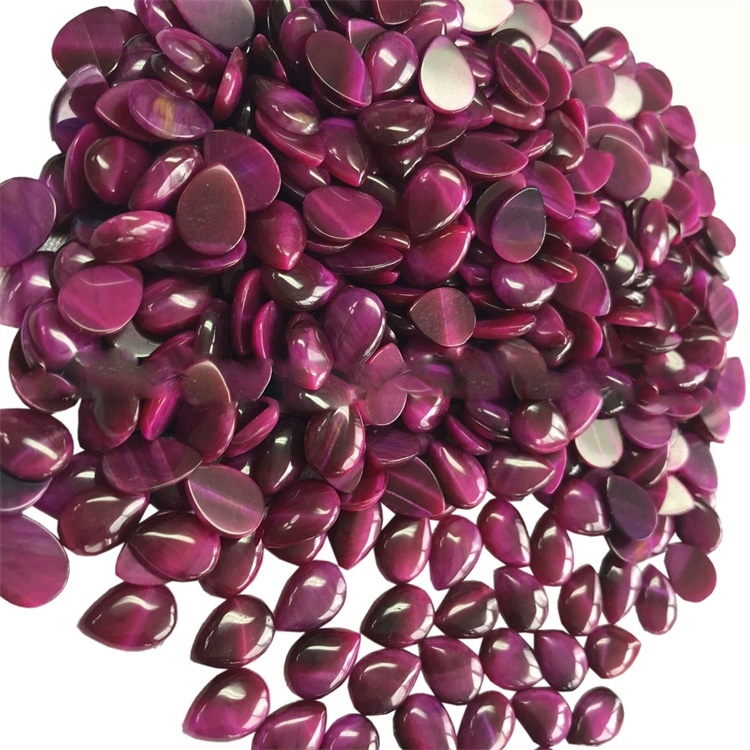 100% натуральний антикварний червоний тигр очей груша форма кабохона вільна дорогоцінна каменя 23