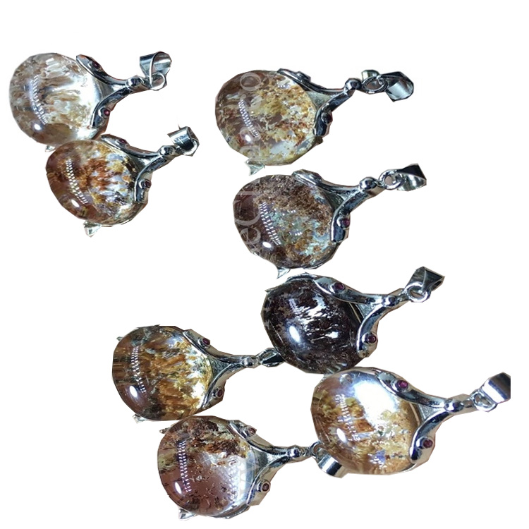 Ekta klassískt draugur cabochon forn sjaldgæft gemstone sem yndislegt minjagrip fyrir góða vini 19