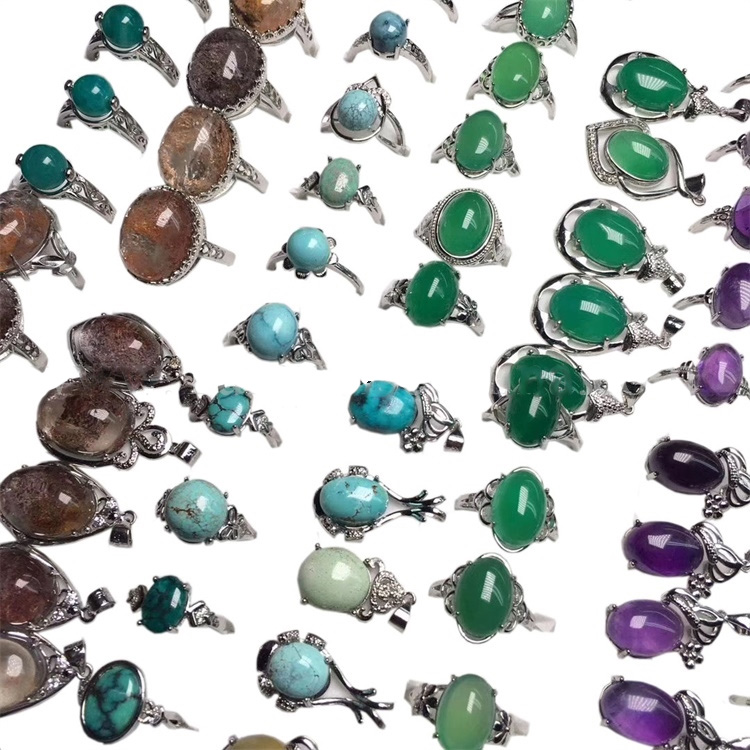 Cabochon variopinto della pietra preziosa mista magnifica di vendita calda per il matrimonio 20