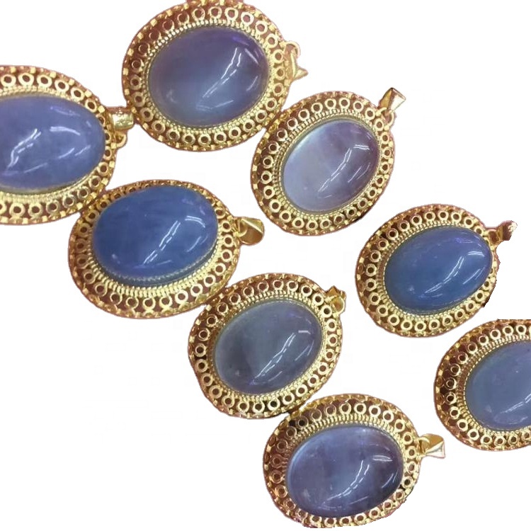 Pellspar ea tlhaho e ntle ea pendant ea mafura ea mafura ea mafura 15