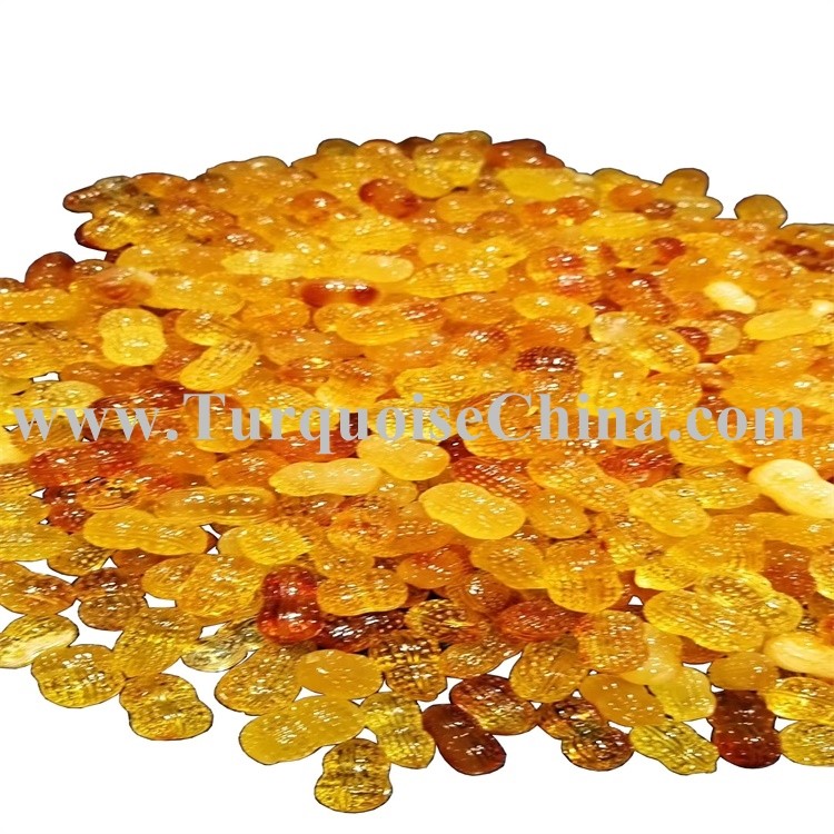 EXQUISITE NATUREL NATUREL AMBER AMBER Sculpté Péomachie Beau pendentif 17