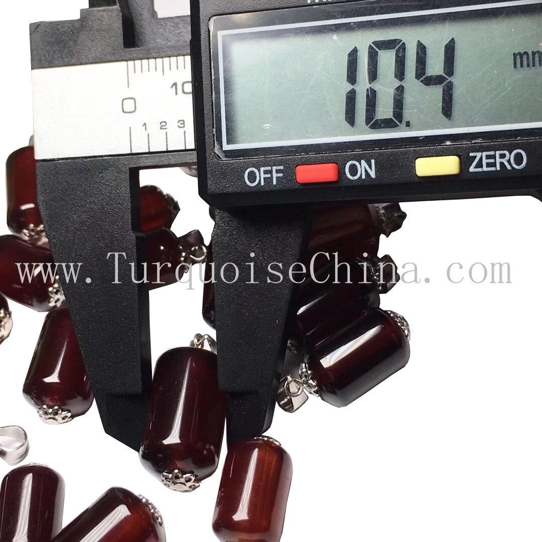 Natural garnet pendant nugices 925 simbisa sirivha zvishongo 13