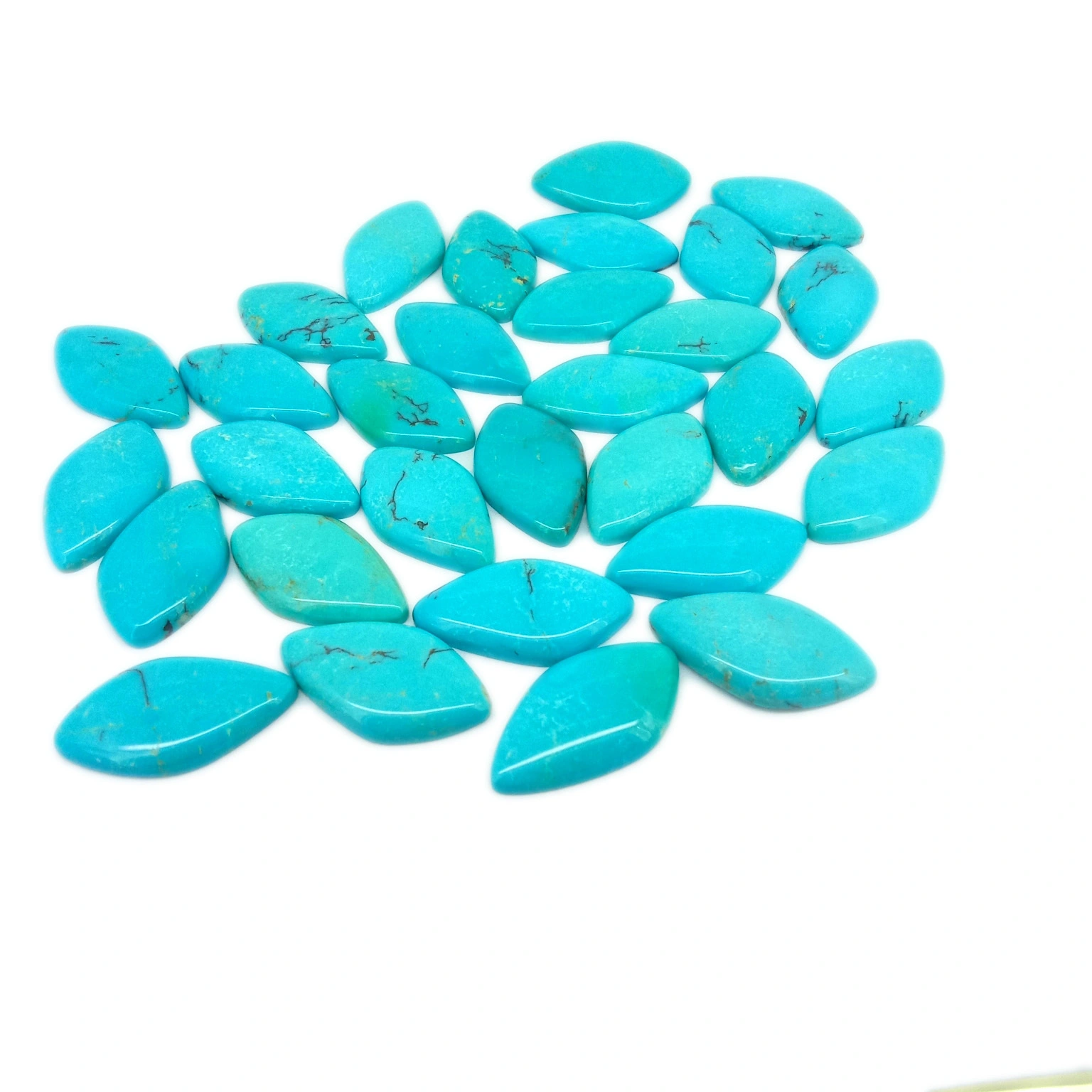 Lot of Stunning  Quality Natural Turquoise Cabochon Loose Gemstone Calibrated 1