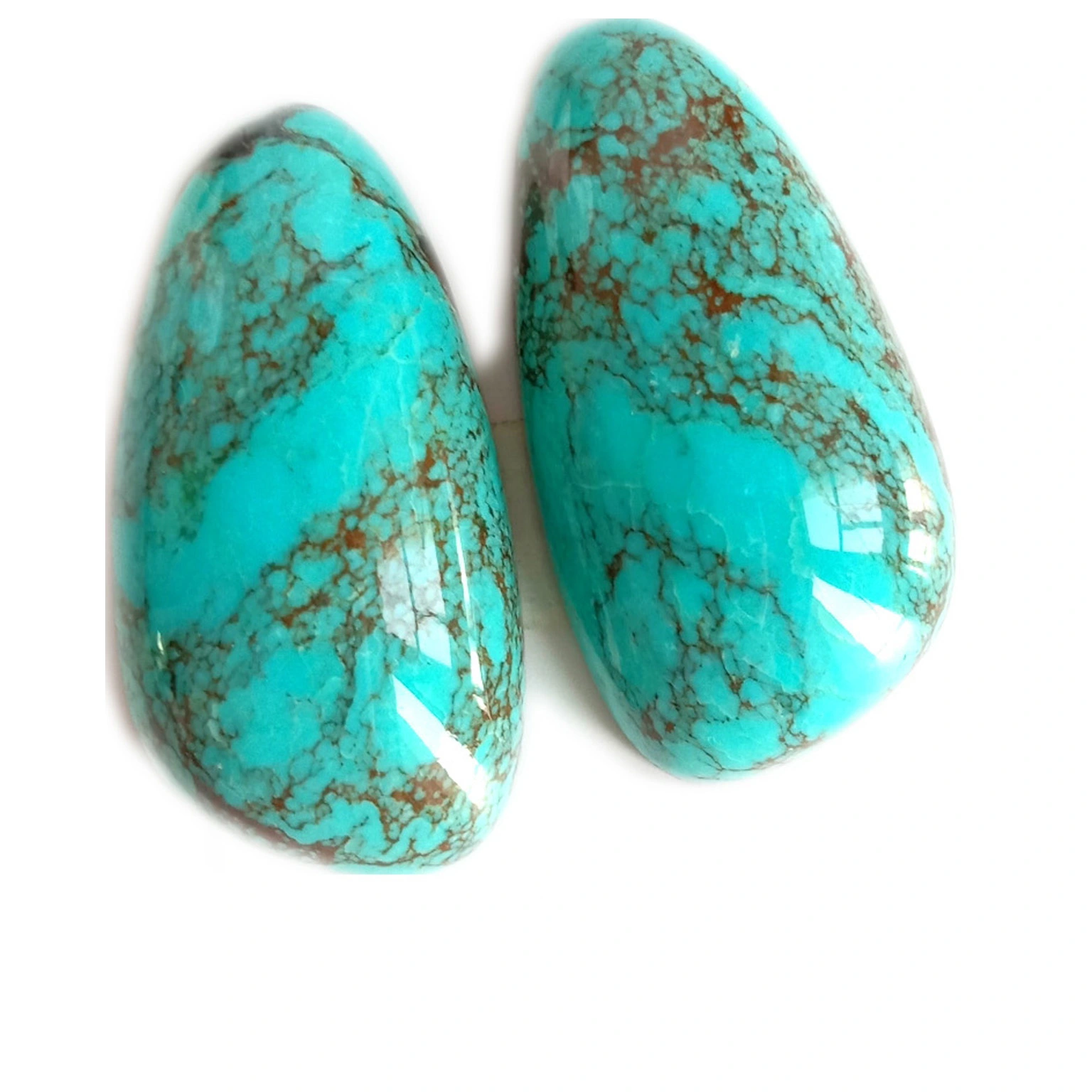 Turquoise Cabochon Oval Gemstone Cabochon Calibrated Blue Stone Turquoise Jewelry 1