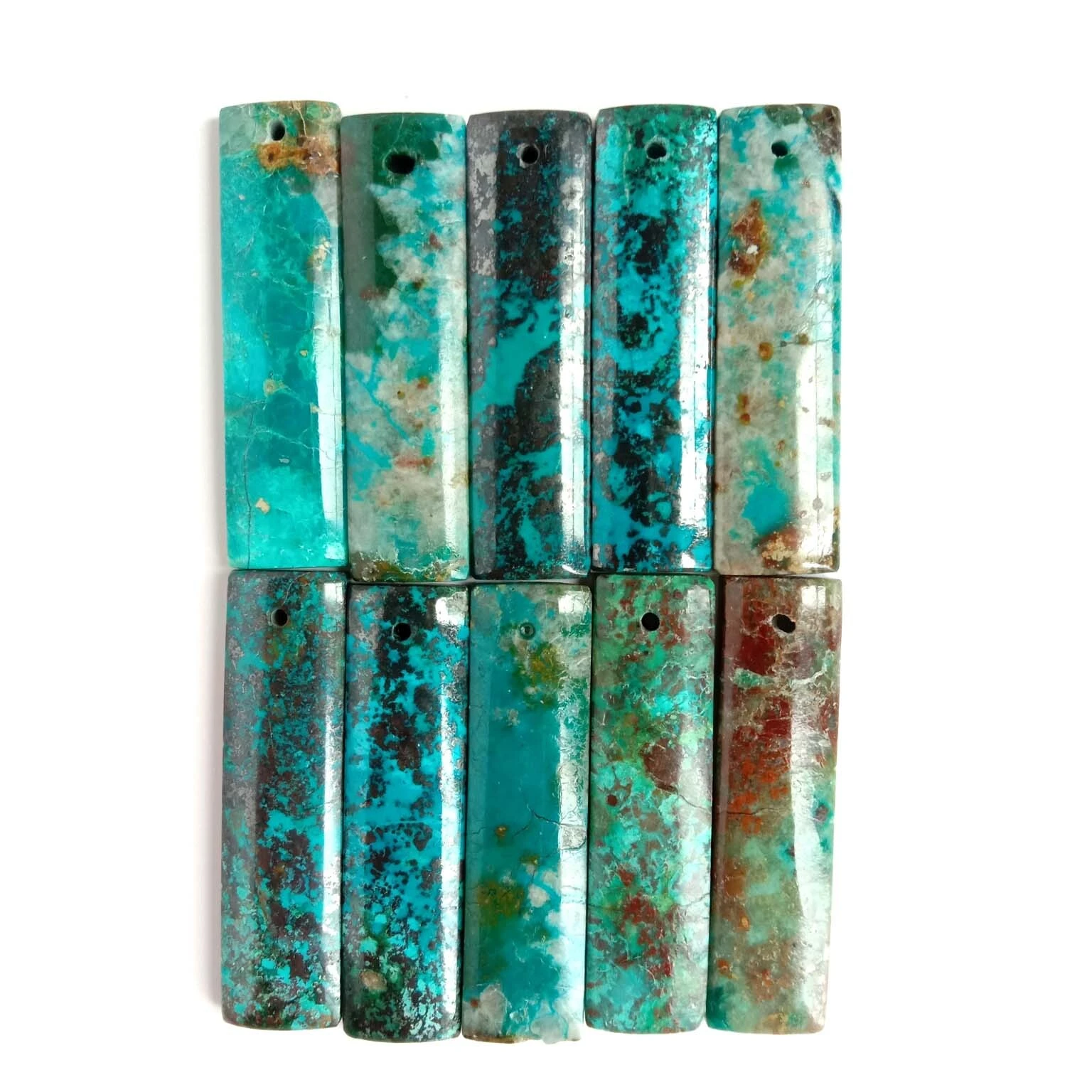 Vito vya Turquoise Cabochon Vito vya vito vya turquoise Vito vya mviringo Vito vya kweli 1