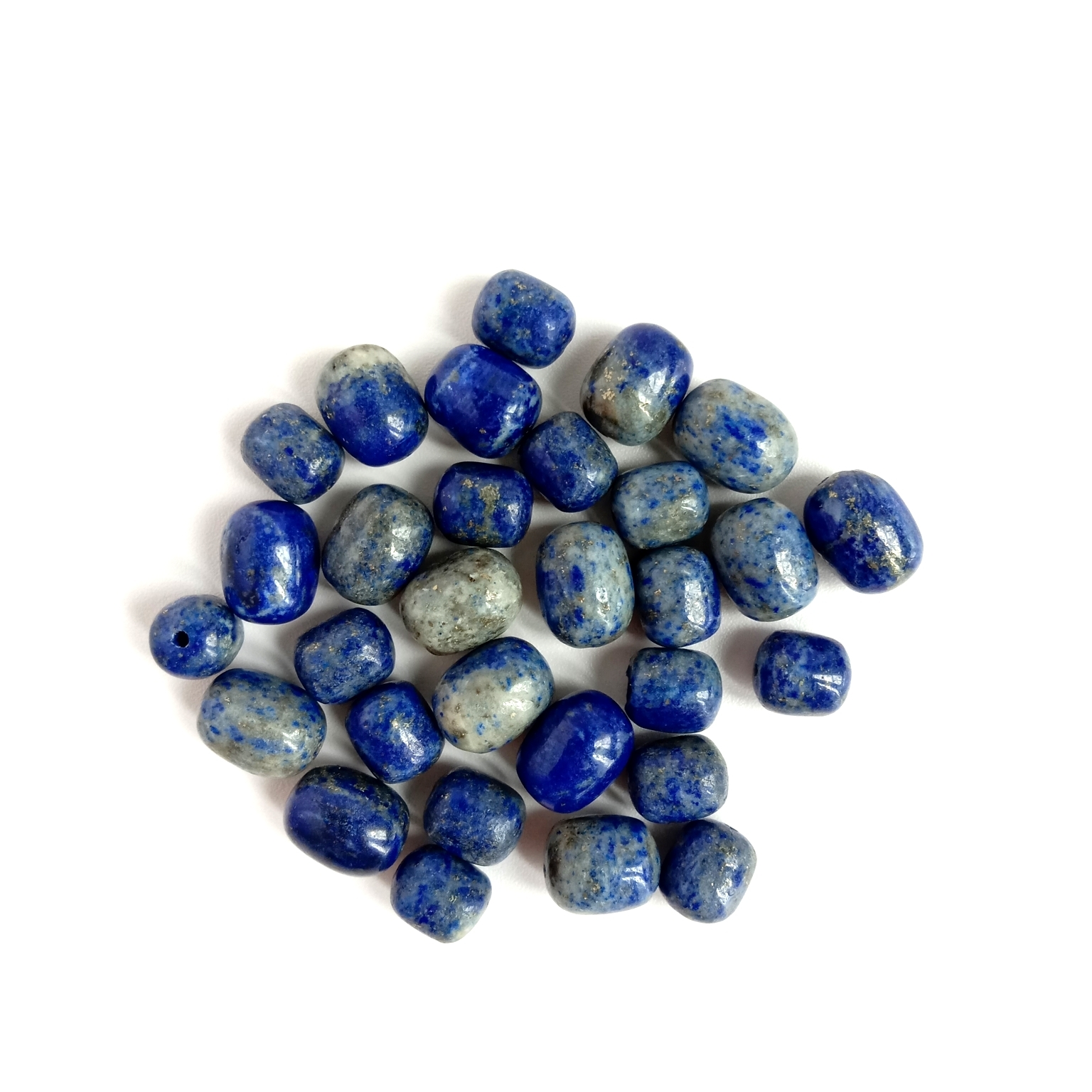 vito vya shanga za lapsi Vito vya asili vya vito vya lapis lazuli Vito vya vito Vilivyolegea 1