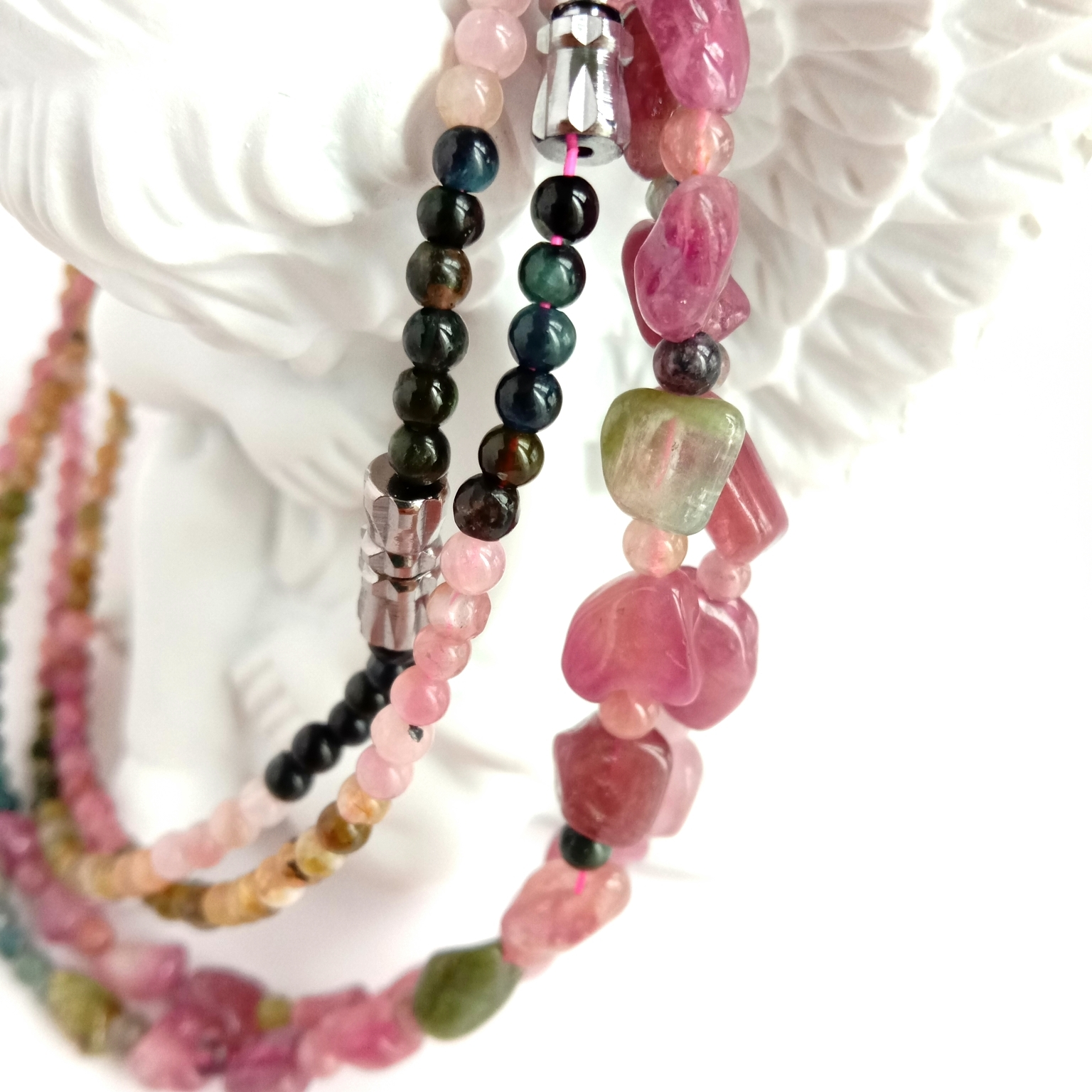Gemstone Necklace alahas Tourmaline necklace Gemstone handmade gemstone Tourmaline Necklace 1