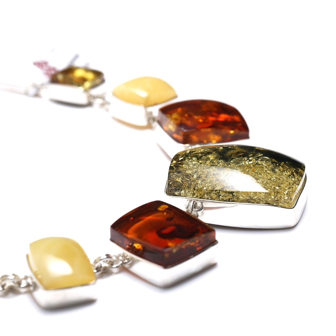 Gemstone Necklace amber necklace Really gemstone genuine naturally amber 1