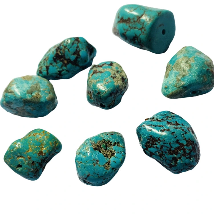 Rare Natural Kingman Turquoise Beads 1