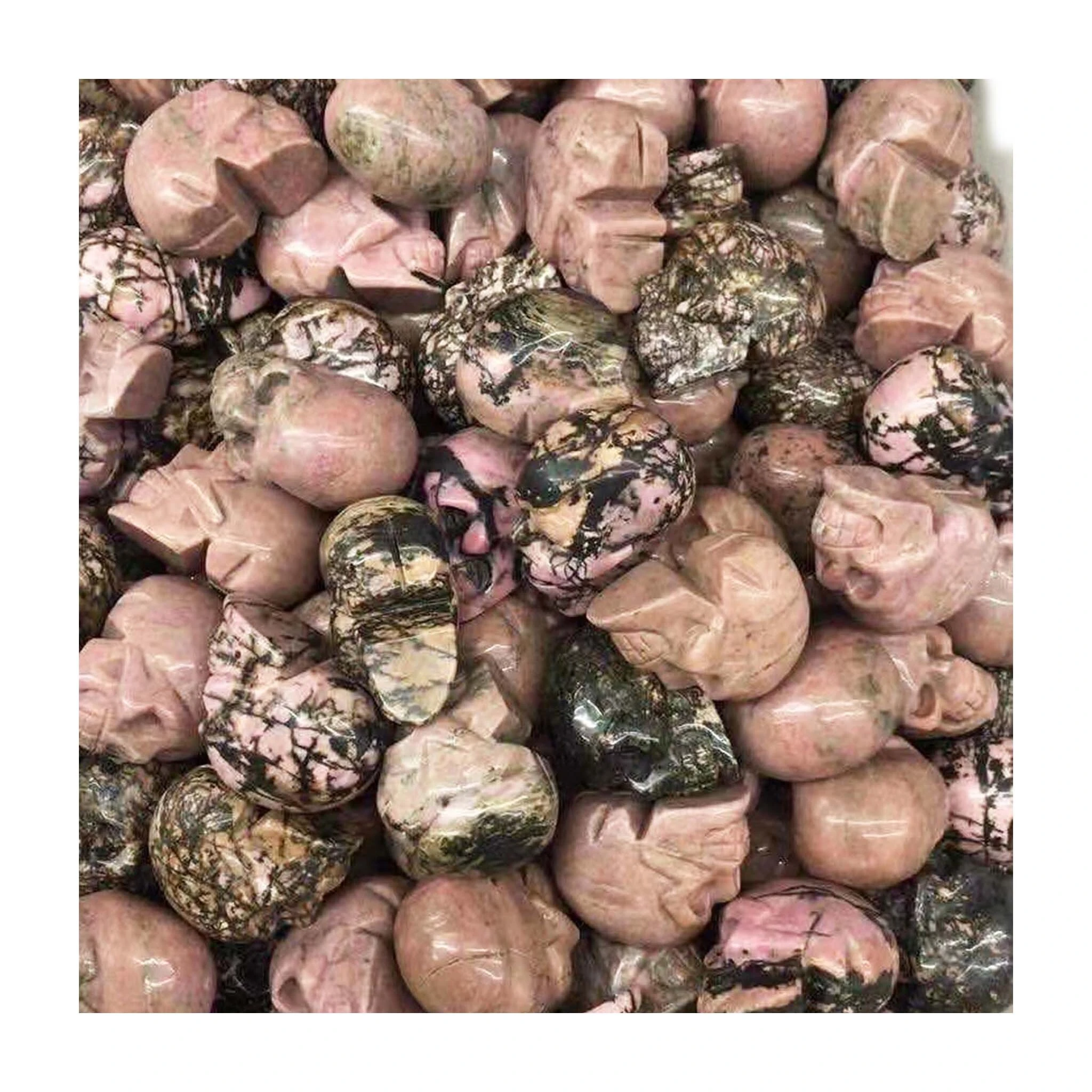 Agate carving black red Color natural Gemstone Carved making jewelry 1