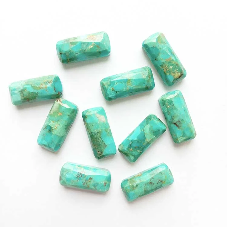 Natyrore bruz Rectangle Cabochon bruz gur i çmuar i lirshem cabochon me shumice grade e larte 1