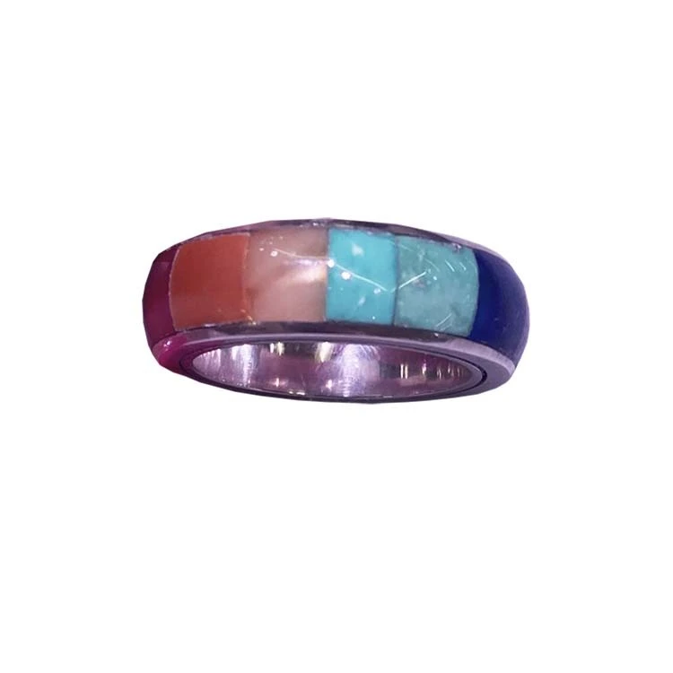 Natural handmadecraft jewelry Turquoise Jewelry ring made in china 1