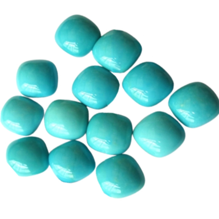 Natural Genuine Turquoise Precious Smooth Round Turquoise Cabochon 1