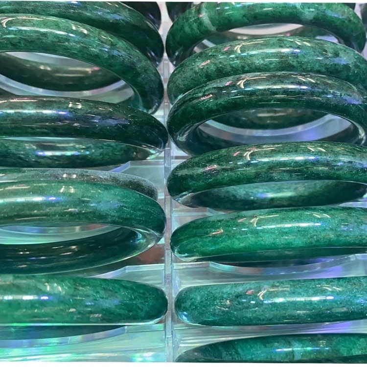 50mm 54mm 54.5mm chalcedony  Agate stone bangle gemstone bangle Healing crystal woman wide bangle Gift Wholesale 1