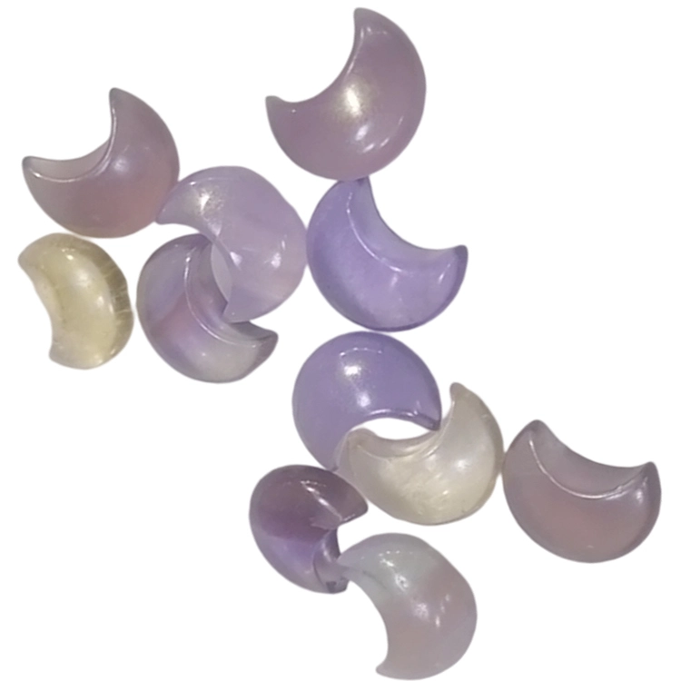 Natural nga Fluorite Gikulit nga Hugis nga Gemstone Beads Fancy Handmade Carving Beads 1