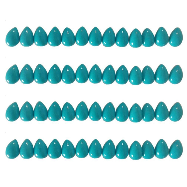 ਫਿਰੋਜ਼ੀ ਨਾਸ਼ਪਾਤੀ 15x10mm ਕੈਬੋਚੋਨ 1
