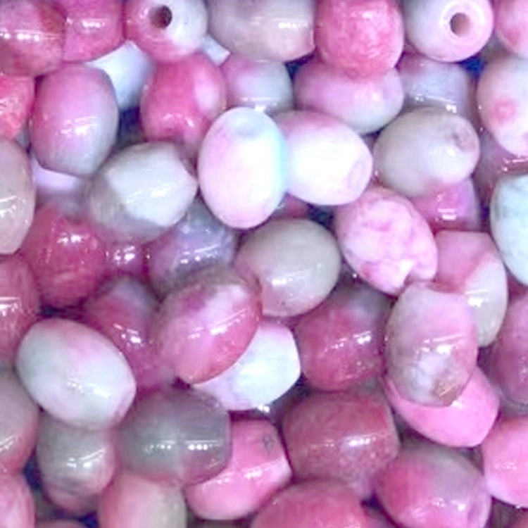 ត្បូង Nephrite Jade រលុង ក្រហម ស ធម្មជាតិ លក់ដុំគ្រឿងអលង្ការអង្កាំរាងពងក្រពើ ខ្សែដៃ 1