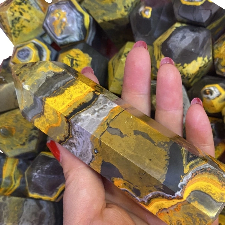 100% Natural Bumblebee Jasper Loosestone Gemstone 1