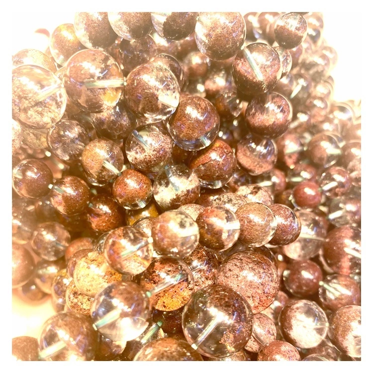 Bracelet Jewelry Crystal Bracelet  Round Beads Beaded Handmade Gemstone Bracelet 1