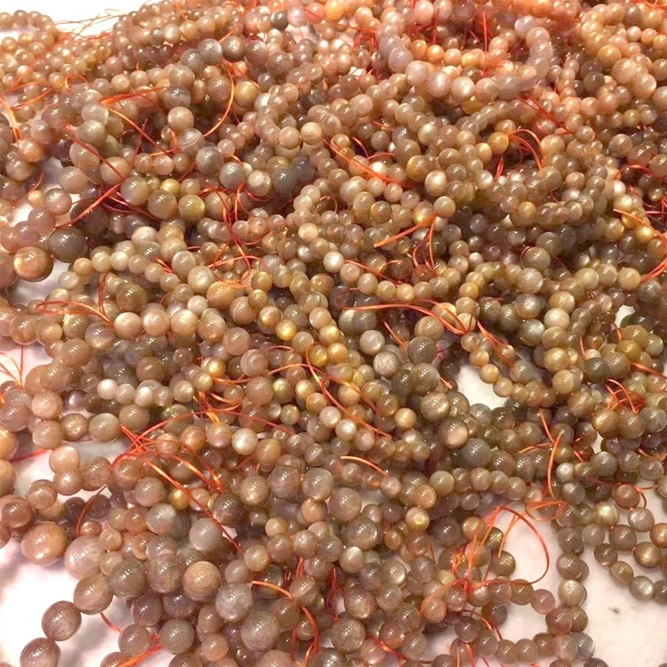 Pulsera de piedras preciosas Joyas de piedras preciosas con cuentas Pulsera elástica de pila de cristal Pulsera curativa Natural G 1