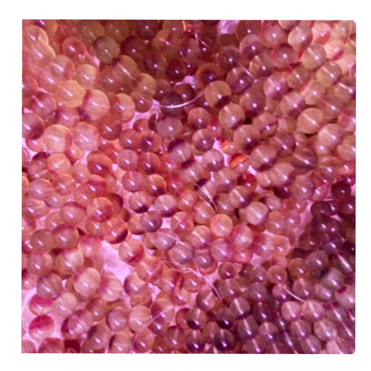 PreciousStones Gemstone ម៉ូតរាងមូល fluorite Beads ទំហំ 6mm 7mm 8mm 1
