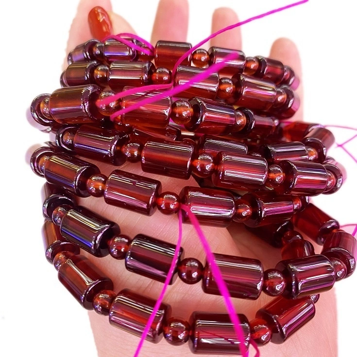 Gemstone bangili rangi ya asili Victorianjewellery genuinenaturally mozambique garnet 1