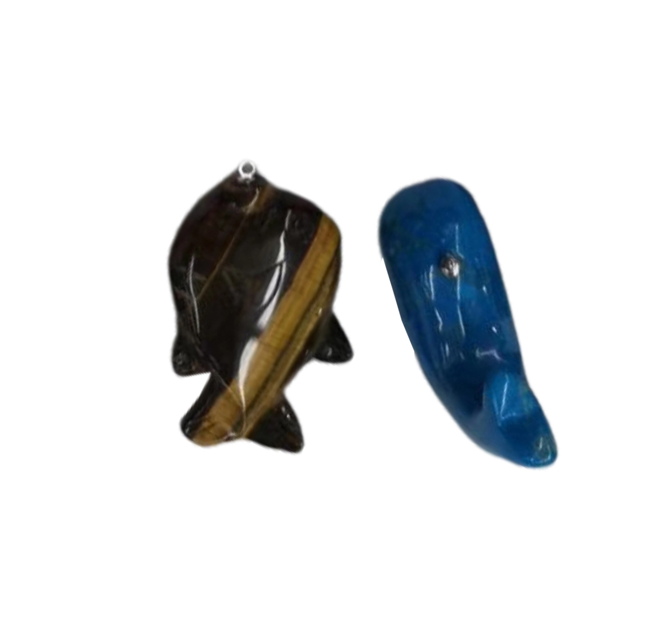 Ġojjellerija magħmula bl-idejn minquxin annimali gemstone pendant Gemstone Minquxin Kuluri differenti ornamentali 1