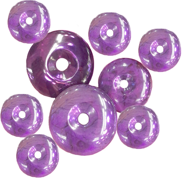 Natural button wholesale Gemstone quality purple sugilite bead for women 1