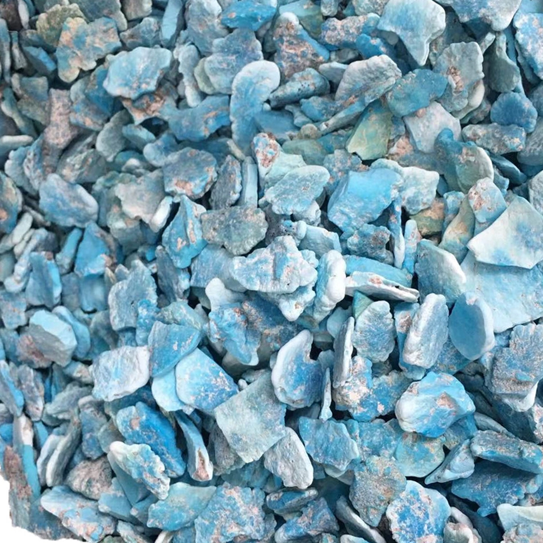 Blue Turquoise Cluster Raw Turquoise Stone 1