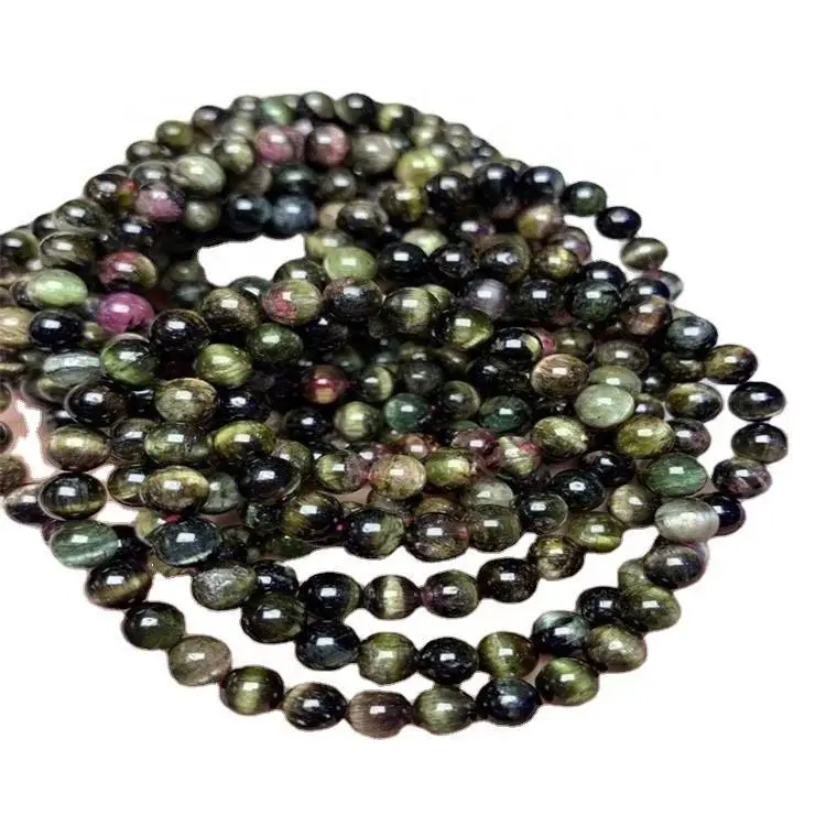 top quality Tourmaline Rubellite Apyrite bracelets tourmaline rubellite apyrite 1