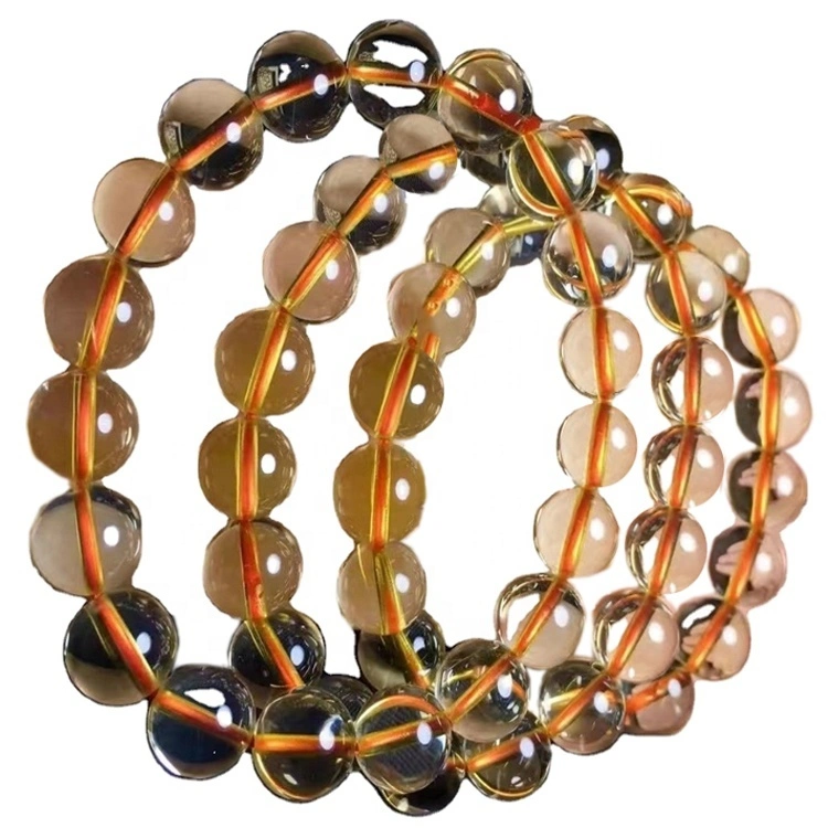 Collar de piedras preciosas sueltas naturales collar citrino personalizable bracele 1