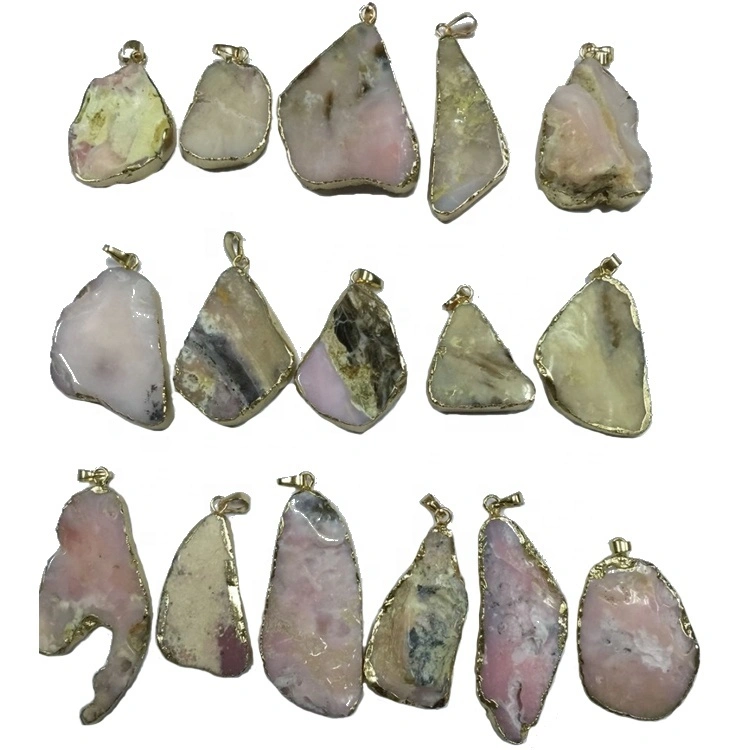 shape different size agate gemstone pendants hot-sale 1