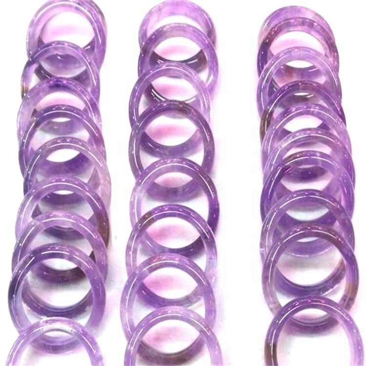 Antelope \ 's Horn beiad amethyst Braclet Bangle plaureg natierlechen réi raséiert girsstone kristal Bracelet 1
