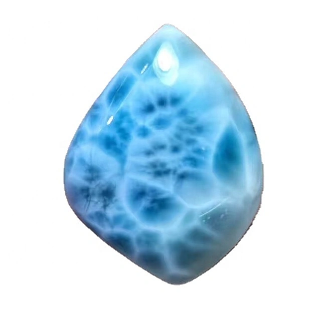 Larimar Gemstone Natural Larimar Cabochon بالجملة الكثير من Larrimar Stone AAA جودة Larimar الخرز 1