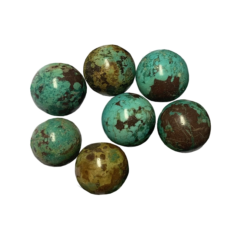 100% sitere na Turquoise Gemenone na-emegharị cha cha 1
