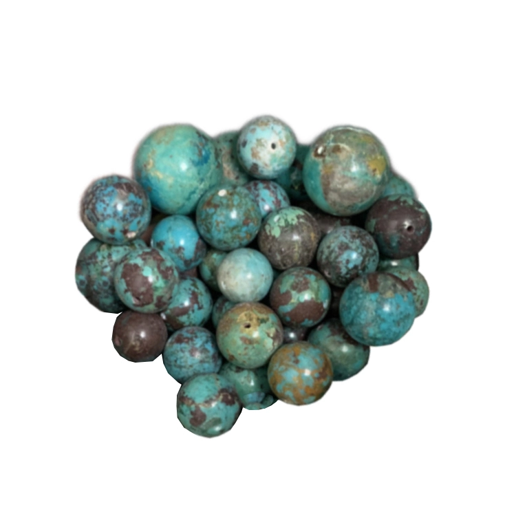 Blue Green Turquoise Loose Beads Round Shape 1