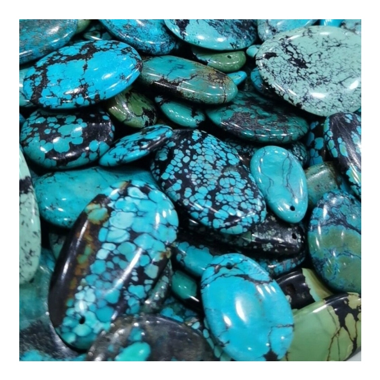 Wholesale Lot Turquoise Tibetan Turquoise cabochon Healing Turquoise Stone 1