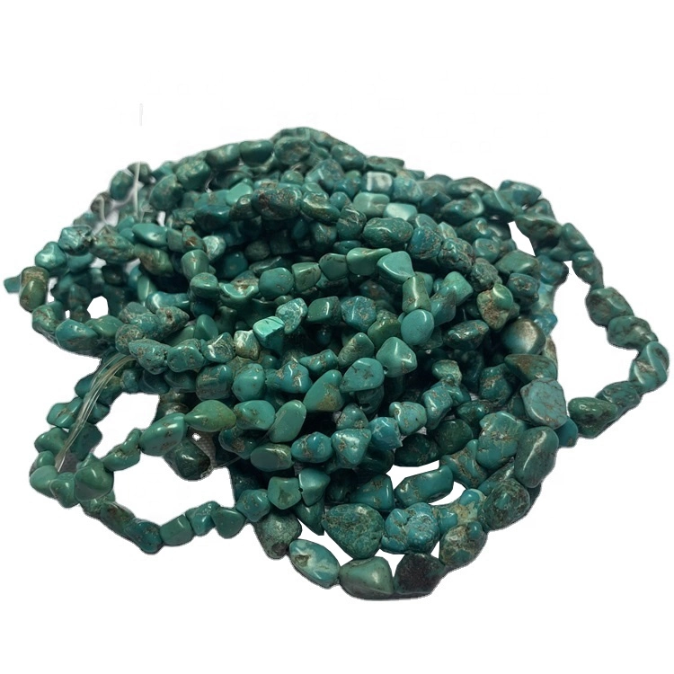 Ebumnuche sitere na berquoise beads ezi turquoise nugt weputara gemstone beads 1
