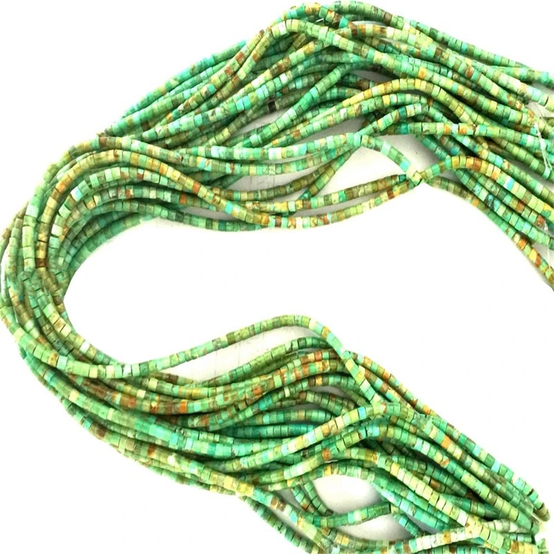 Böyük bir çuxur, Təbii olaraq Turquoise Heathi 2,5 mm qazılmış çuxur 1