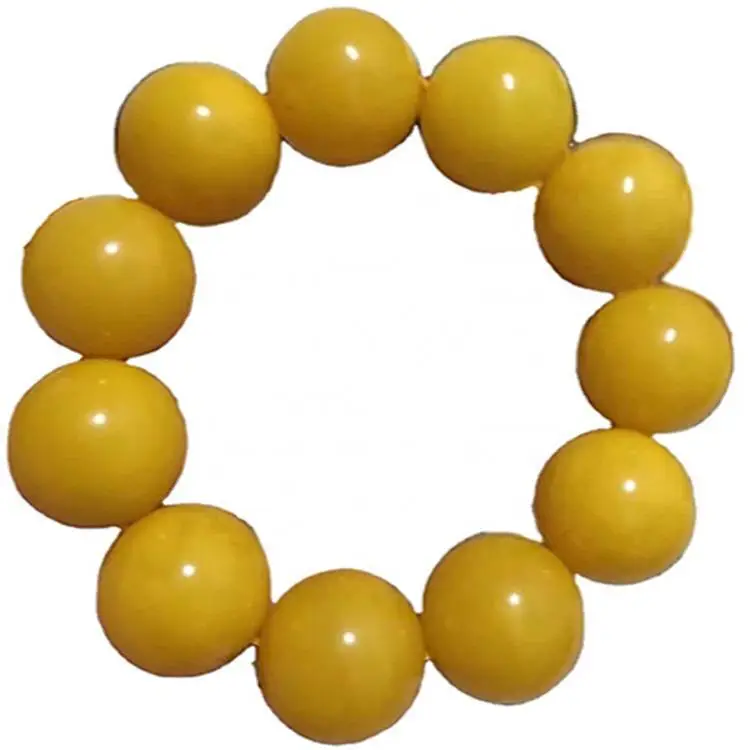Pulsera ámbar Anklet 11-27 cm Baroco Pulsera de cuentas de ámbar natural Báltico Baroco para mujeres adulto / genuino Ámbar Cognac Color 1