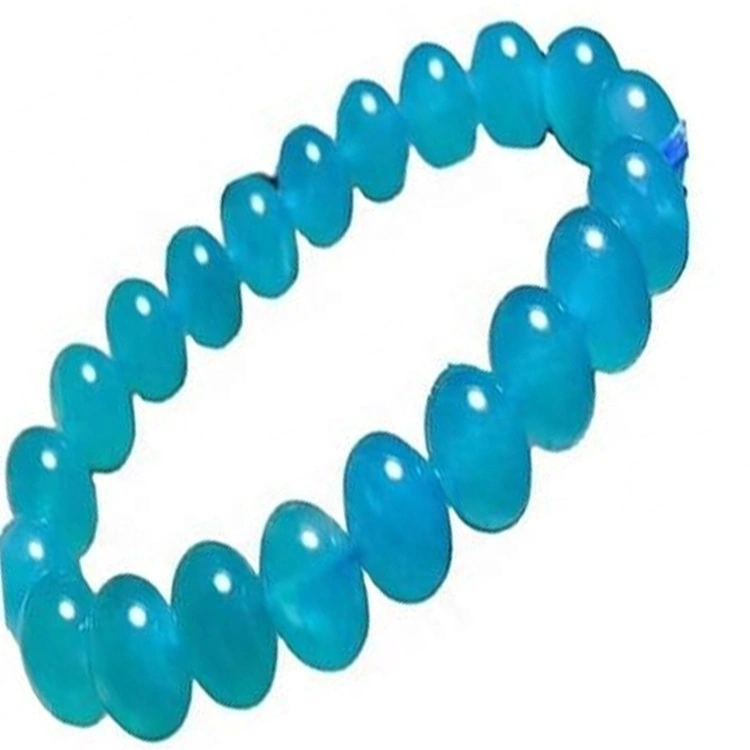 Pulsera de brazalete ajustable de piedras preciosas de piedras preciosas de Amazonita al por mayor 1