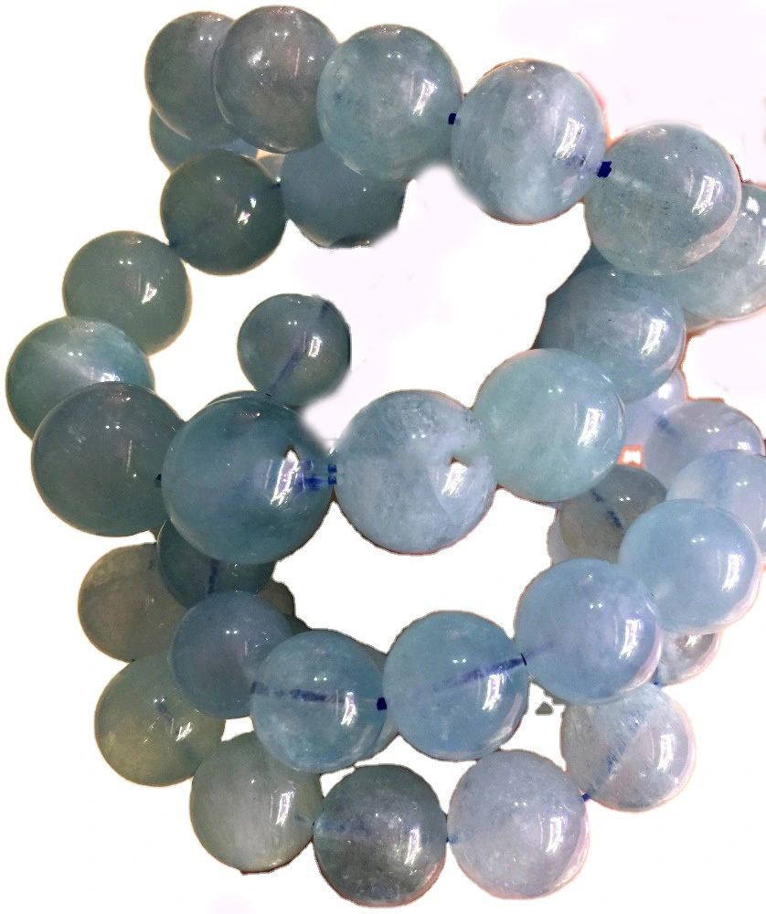 Bracciale in pietra naturale Aquamarine Prodotti più recenti Prodotti Elastici Braccialetto Elastico Blu Aquamarine 1